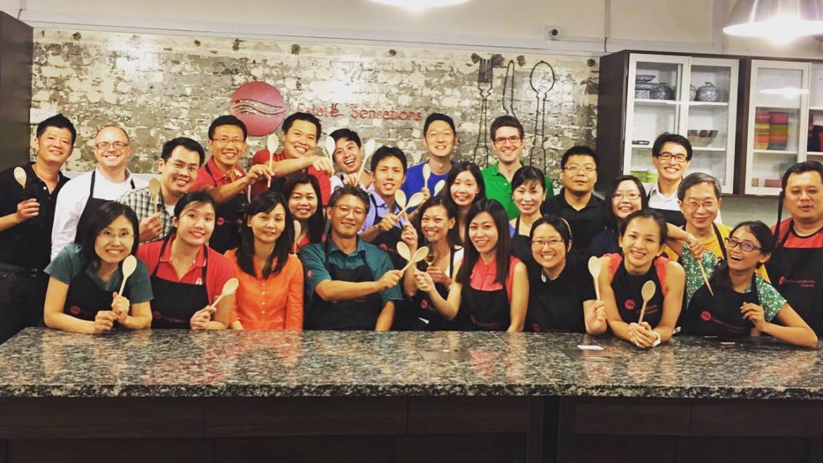 Cooking as a corporate team building activity is more than just fun and games @ Palate Sensations Cooking School