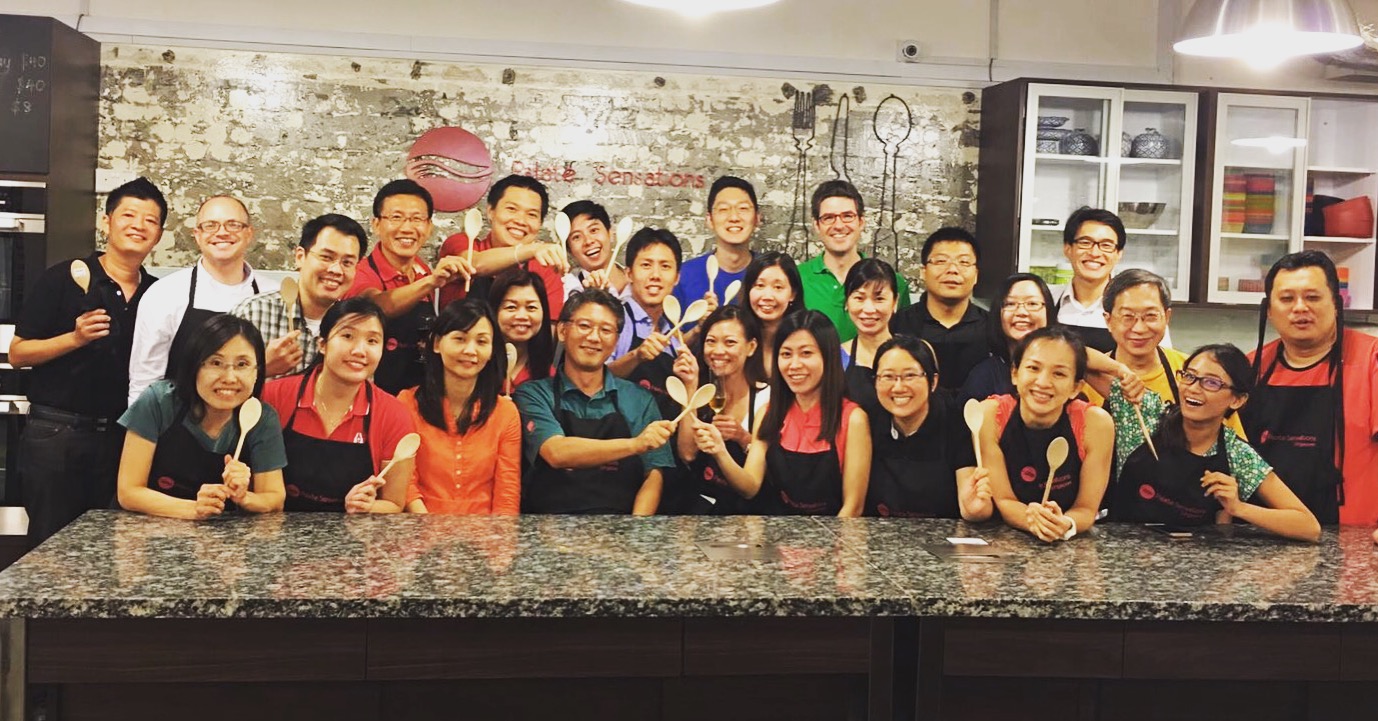 Cooking as a corporate team building activity is more than just fun and games @ Palate Sensations Cooking School