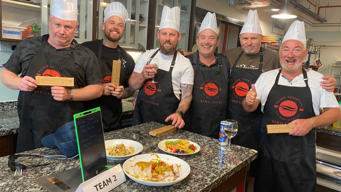 Corporate Teams Who Bonded Over Cooking in Singapore